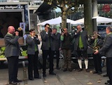 Präsentation Stuttgarter Innenstadt am Schlossplatz/Königstraße 2019