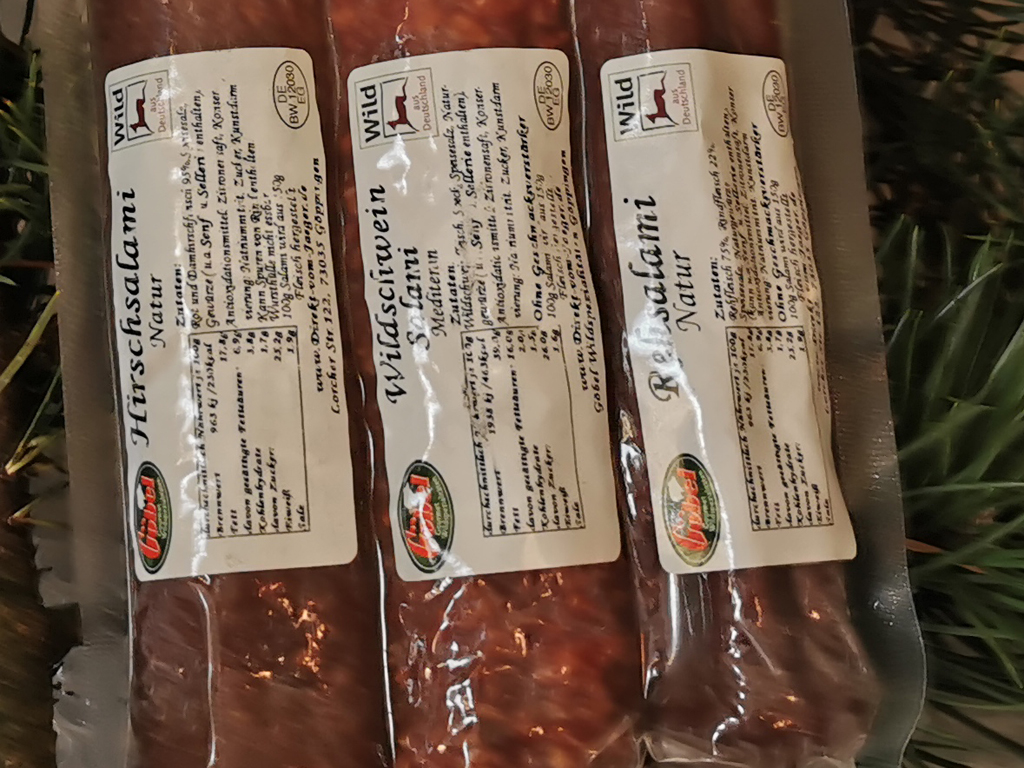 Mini Salami 3er (verschiedene Sorten) 3x 1/2 Stange