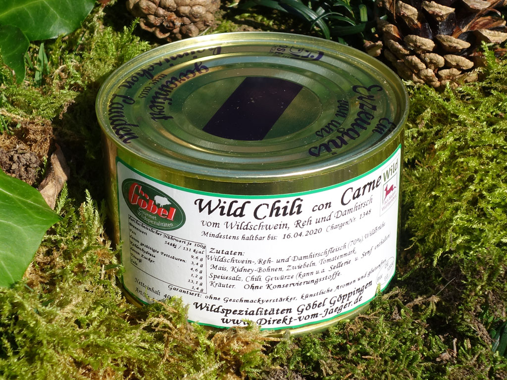 Wild Chili con Carne Fertiggericht