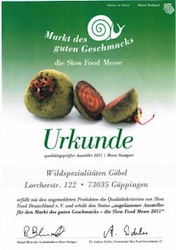 Urkunde