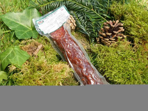 Wildschwein Salami mit Chili 1/2 Stange, ca.150g