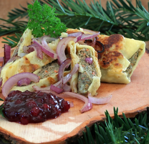 Reh Maultaschen 2 Stück, ca. 200g