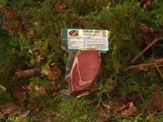 Lachsschinken vom Wildschweinrücken, ca.100g