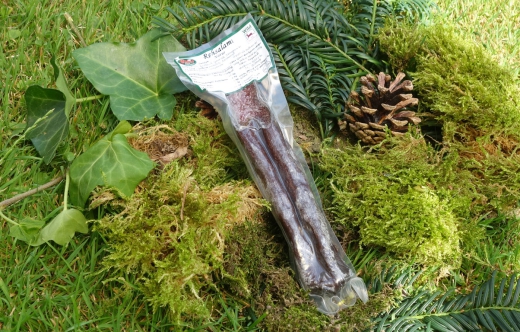 Reh Salami natur (ohne Wildschweinfleisch) 1/2 Stange, ca.150g