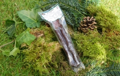 Reh Salami natur (ohne Wildschweinfleisch) 1/1 Stange, ca.300g